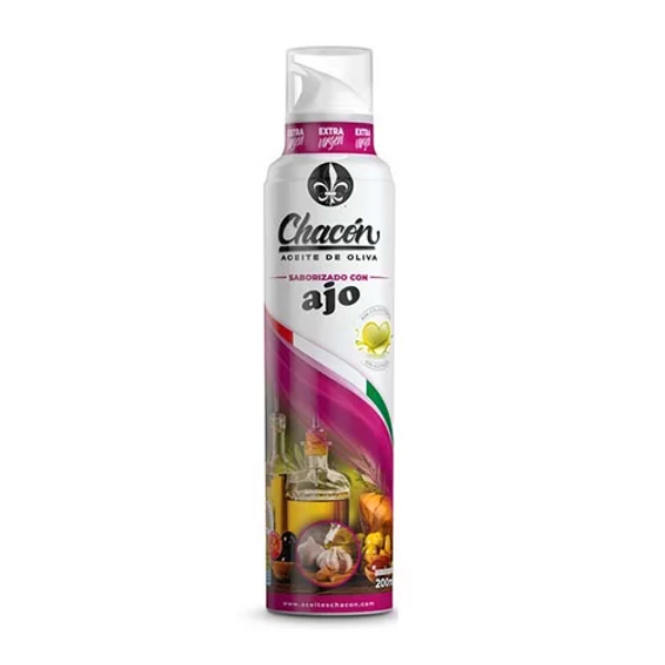 Chacon Aceite De Oliva En Spray Sabor Ajo 200Ml