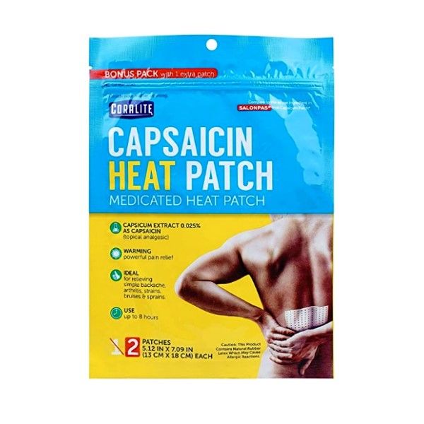 Coralite Parche Capsaicina X 2 Unidades