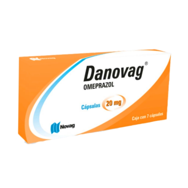Danovag Omeprazol 20Mg X 7 Cápsulas Novag
