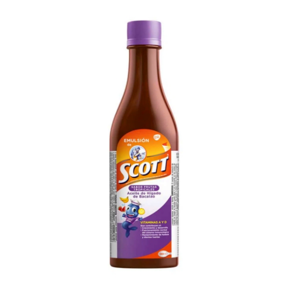 Emulsión De Scott Sabor Frutas Tropicales X 180Ml. Gsk