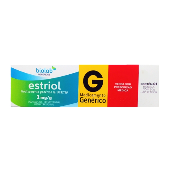 Estriol Crema Vaginal 1Mg/Gr X 50Gr. Biolab