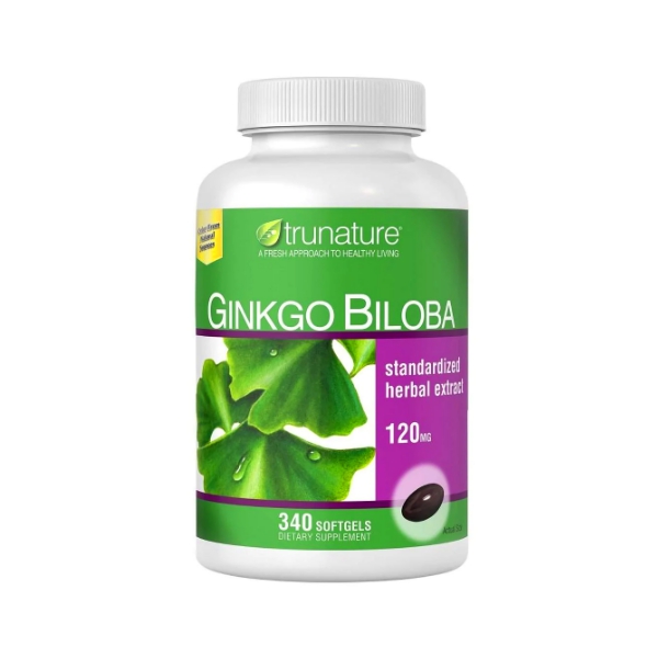 Ginkgo Biloba 120Mg X 340 Cápsulas Blandas Trunature
