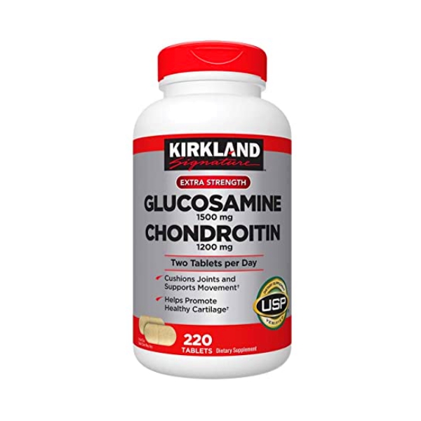 Glucosamina + Condroitina 1500Mg/1200Mg X 220 Tabletas Kirkland