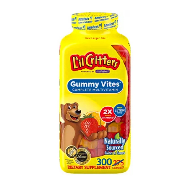 Gummy Vites Multivitamínico X 300 Gomitas Lil-Critters