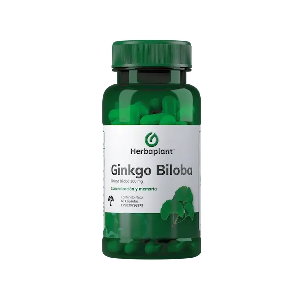 Ginkgo Biloba x 60 Cápsulas - Herbaplant