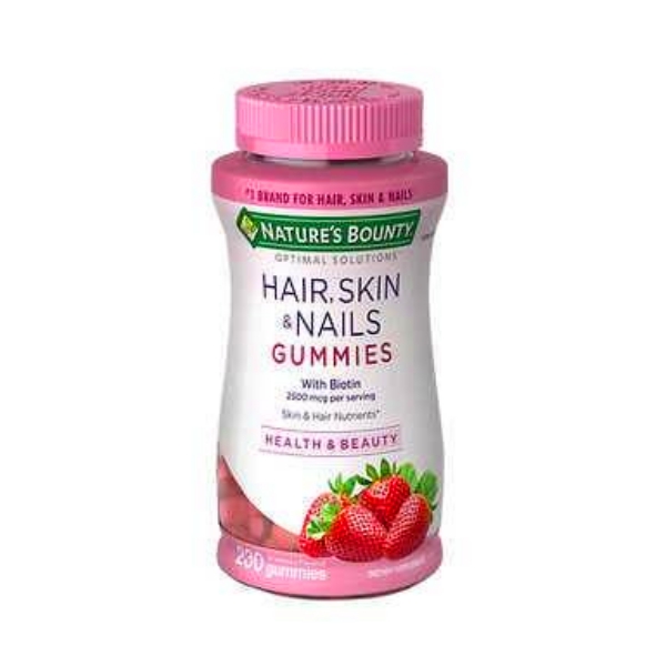 Hair Skin Nails Multivitamínico X 230 Gomitas Nature´S Bountry