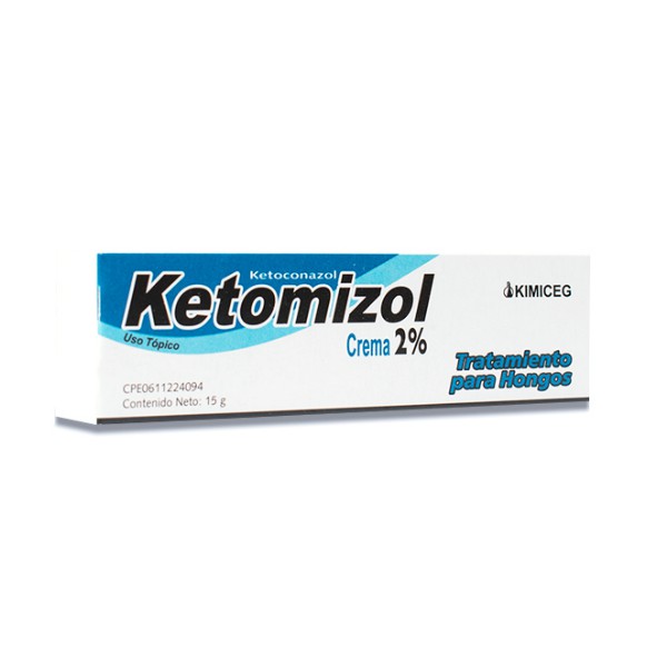 Ketomizol Ketoconazol 2% Crema Tópica X 15Gr. Kimiceg