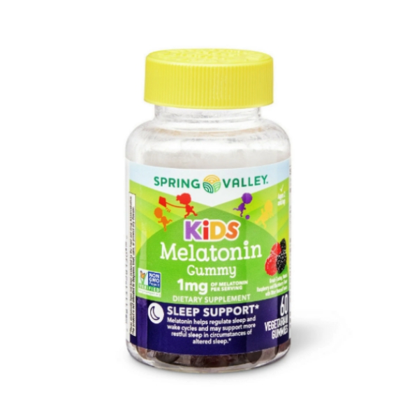 Kids Melatonina 1Mg X 60 Gomitas Spring Valley