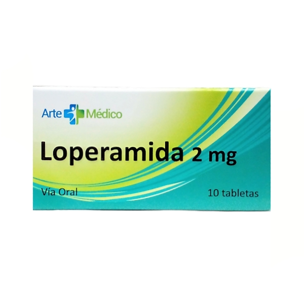 Loperamida 2Mg X 10 Tabletas Arte Médico