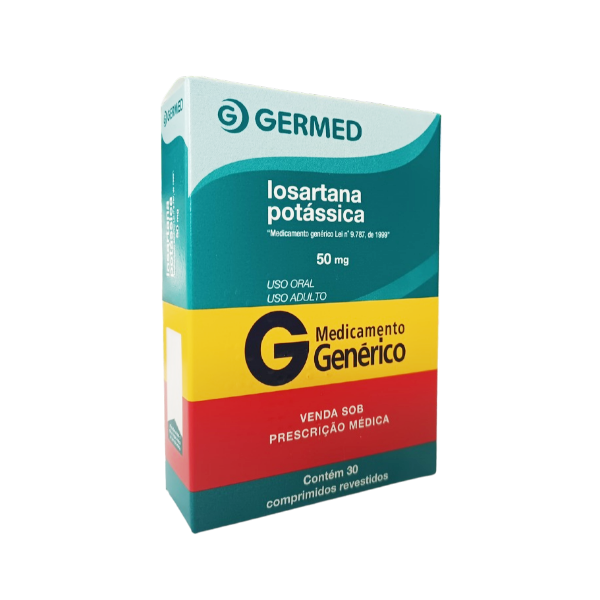 Losartán Potásico 50Mg X 30 Comprimidos Germed