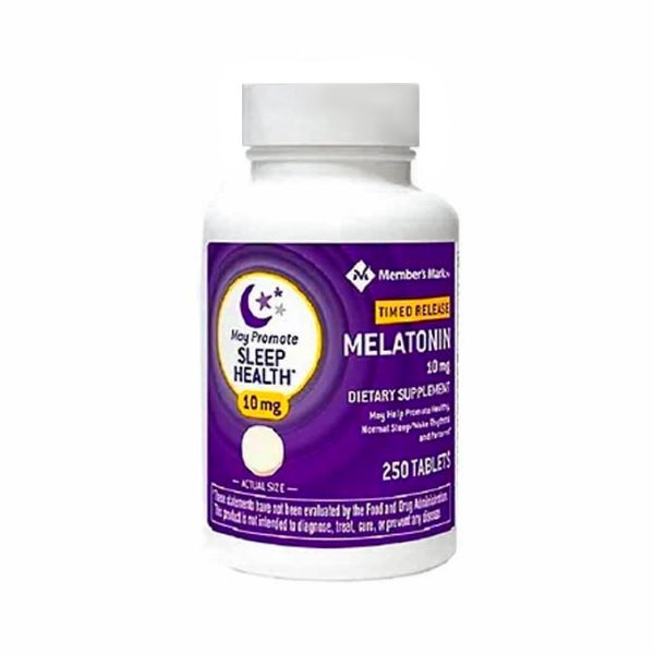 Melatonina 10Mg X 250 Tabletas Members M.