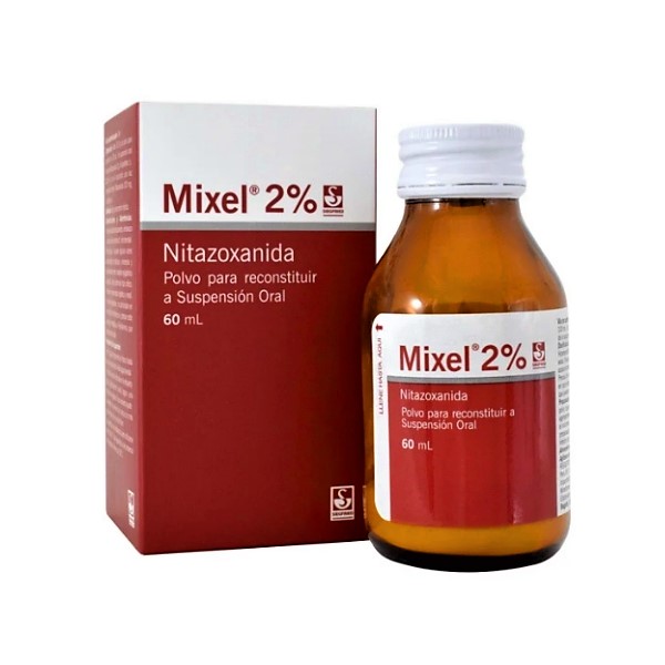 Mixel Nitazoxanida 2% Suspensión Polvo X 60Ml Siegfried