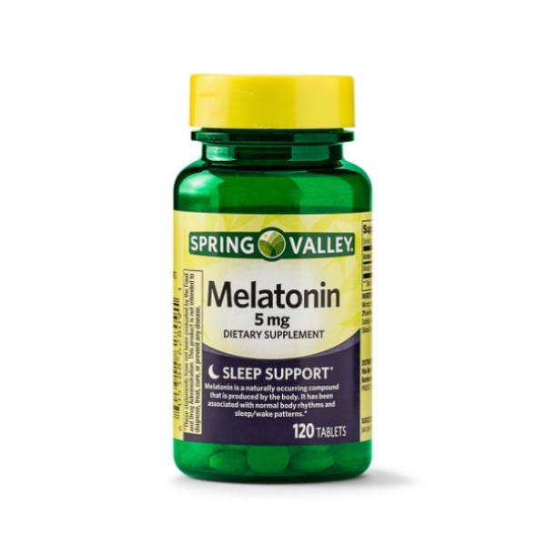 Melatonina 5Mg X 120 Tabletas Spring Valley