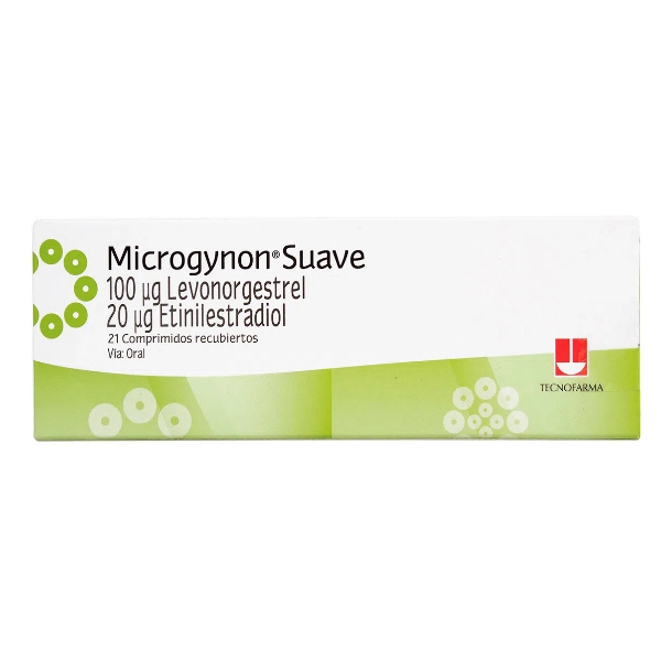 Microgynon Suave Levonorgestrel+Etinilestradiol X 21 Comprimidos Tecnofarma