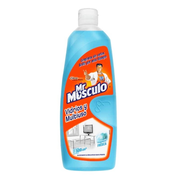 Mr Musculo Limpia Vidrios Fresca 500Ml