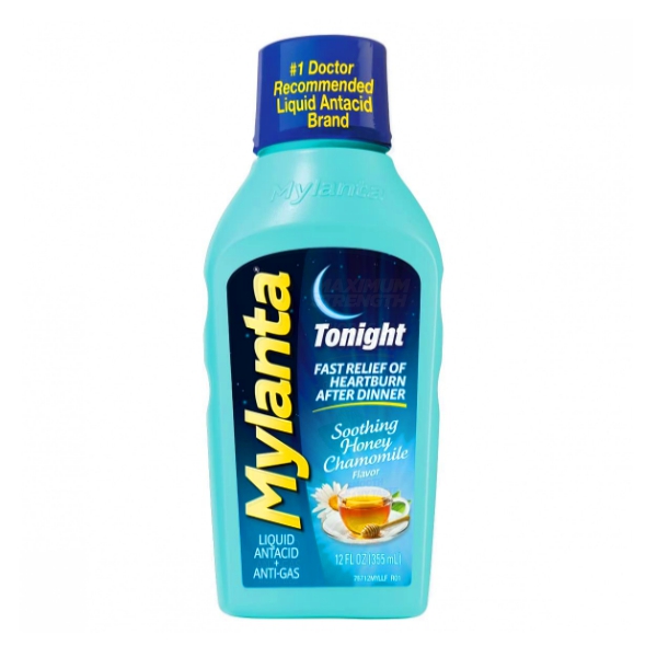 Mylanta Tonight Camomila Hidróxido De Magnesio Solución X 355Ml