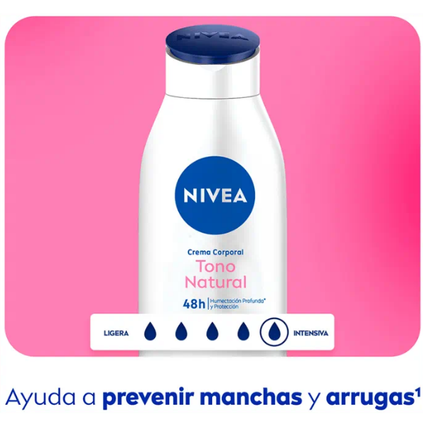 Nivea Crema Corporal Tono Natural 400Ml - Imagen 2