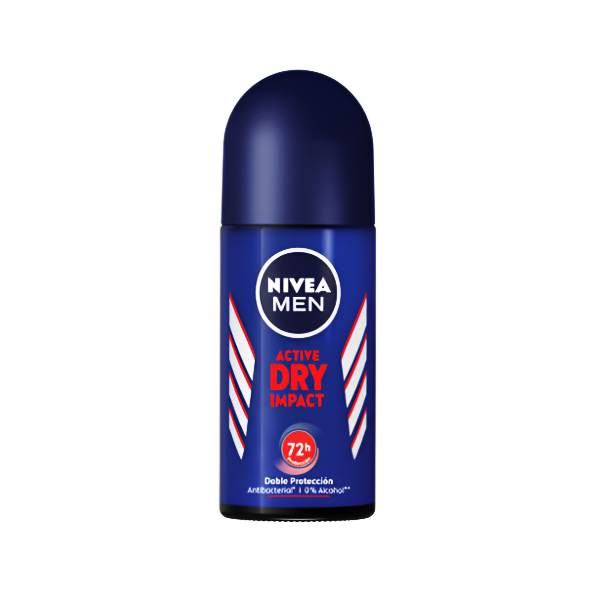Nivea Desodorante Men Roll-On Dry Impact 50Ml.