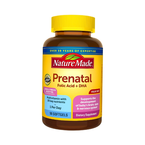 Prenatal Multivitamínico 200Mg X 150 Cápsulas Nature Made