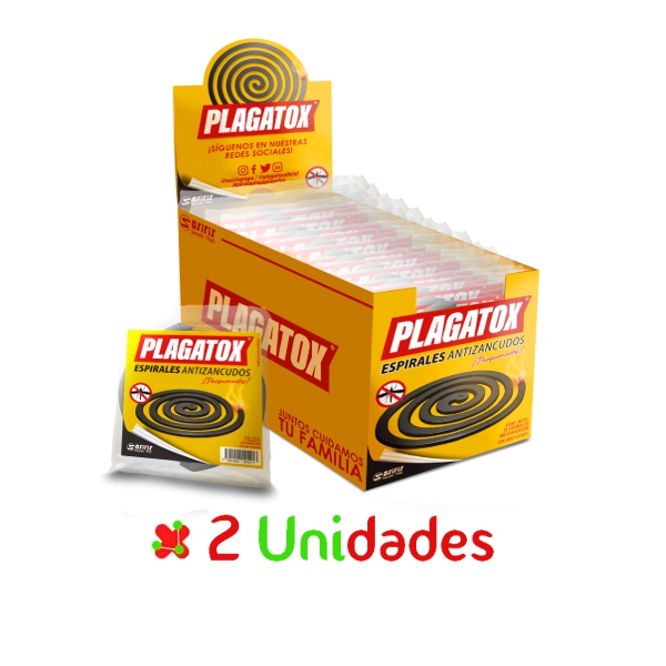 Plagatox Espiral Antizancudos X 2 Unidad