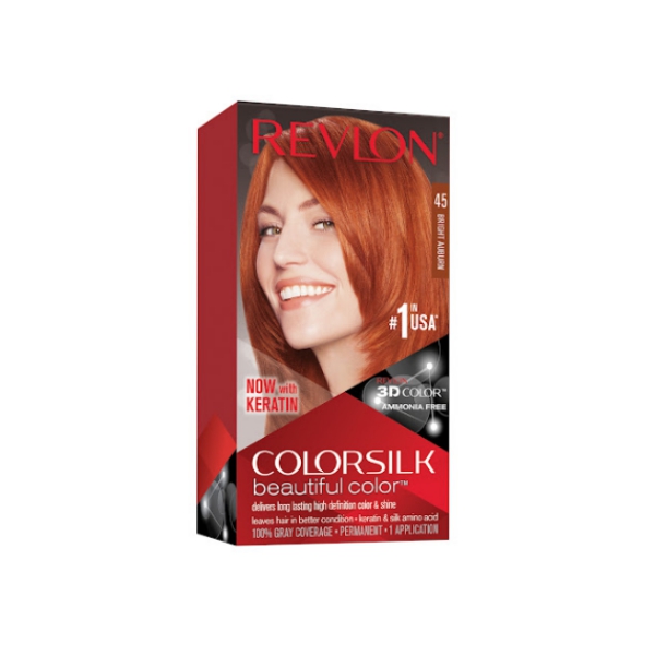 Revlon Tinte Kit Keratina 45 Rubio/Cobrizo 59.1Ml