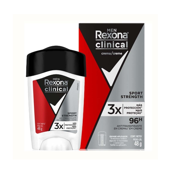 Rexona Desodorante Crema Clinical Men 48Gr