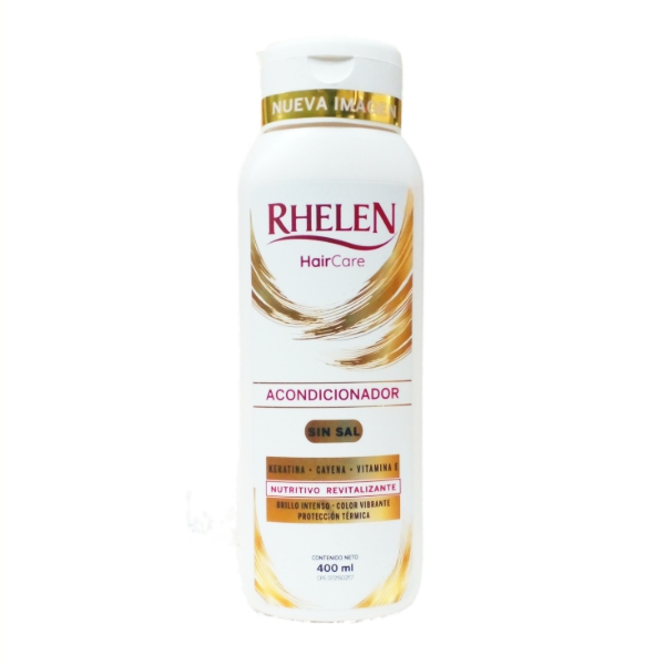 Rhelen Acondicionador Sin Sal Nutritivo Revitalizante 400Ml