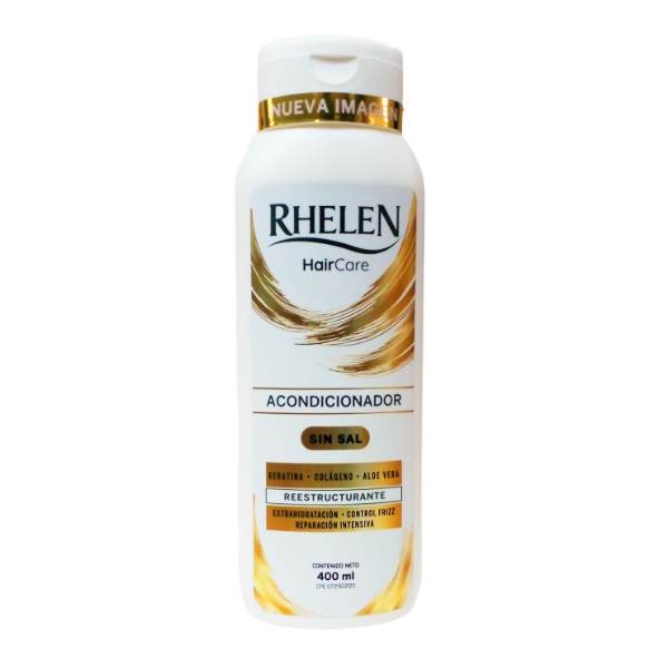 Rhelen Acondicionador Sin Sal Reestructurante 400Ml