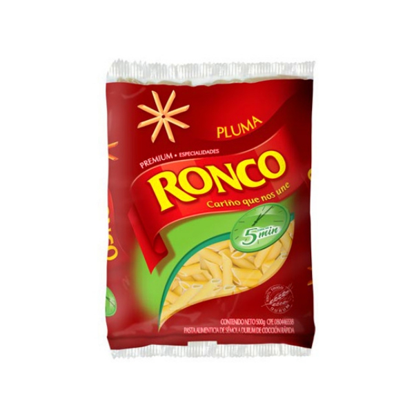Ronco Pasta Corta Pluma 500Mg.