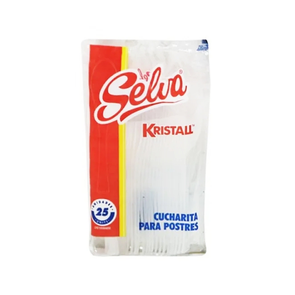 Selva Cucharitas Para Postres X 25 Unidades