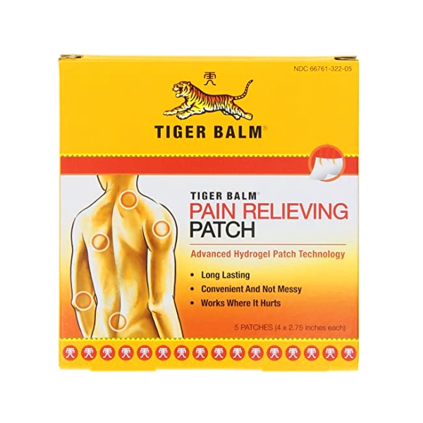 Tiger Blam Parche X 5 Unidades