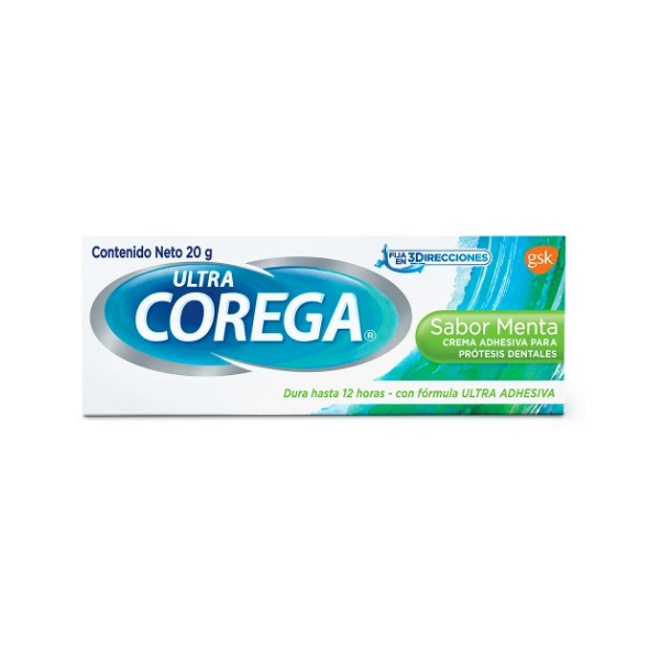 Ultra Corega Sabor Menta X 20Gr. Gsk