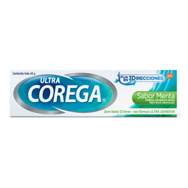 Ultra Corega X 40Gr Sabor Menta Gsk