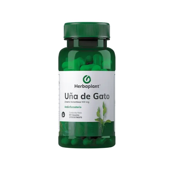 Uña De Gato 430Mg X 30 Cápsulas Herbaplant
