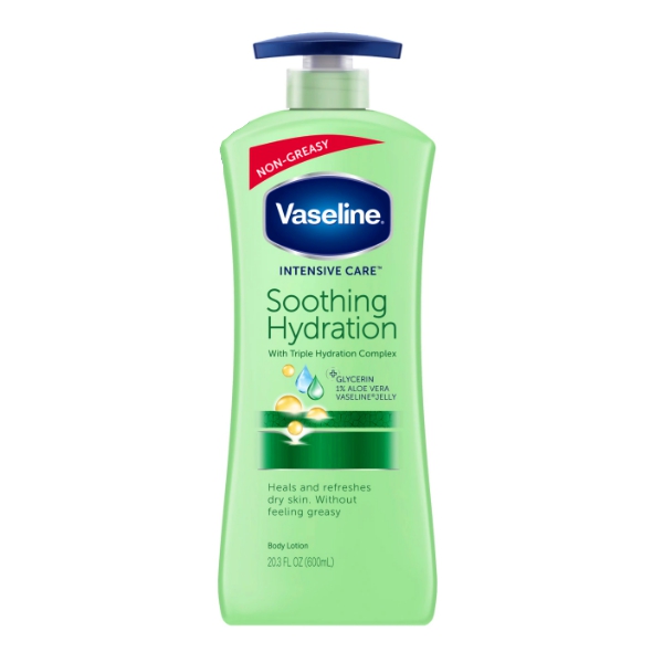 Vaseline Crema Soothing Hidratante 600Ml