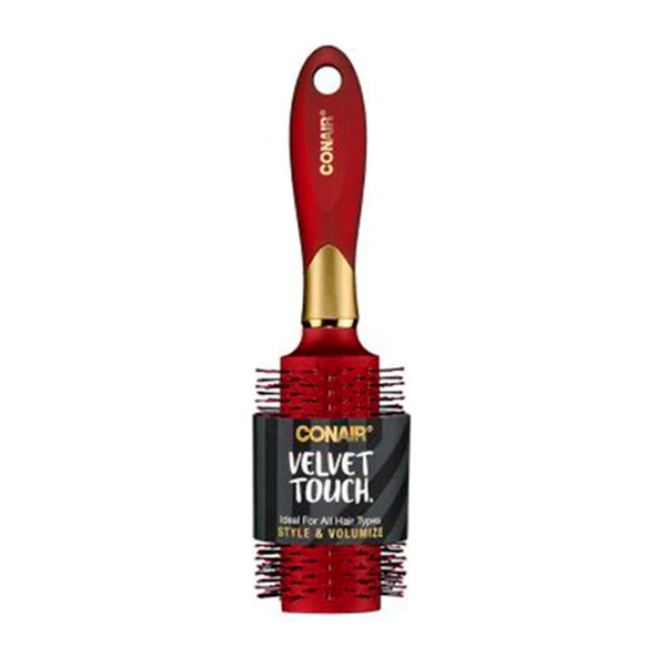 Velvet Touch Cepillo Red Largo De Nylon-Metal 77226