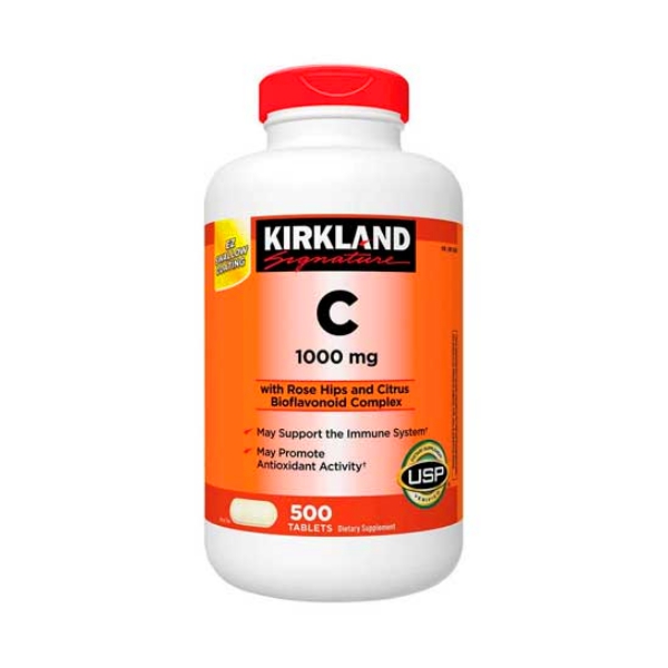 Vitamina C 1000Mg X 500 Tabletas Kirkland