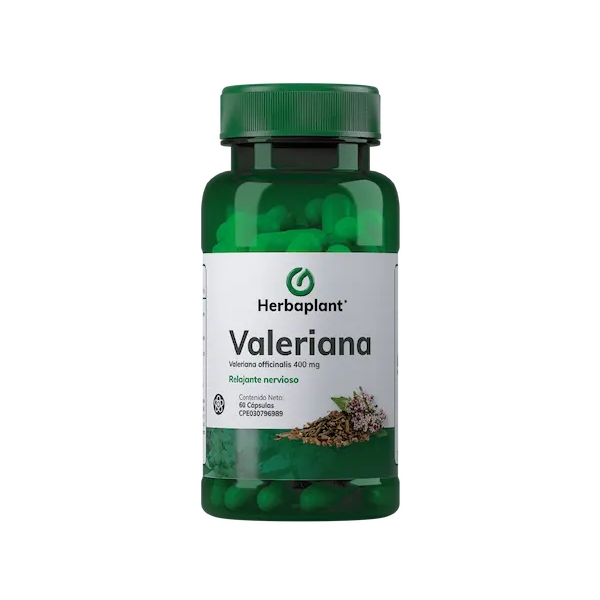 Valeriana 400Mg X 60 Cápsulas Herbaplant