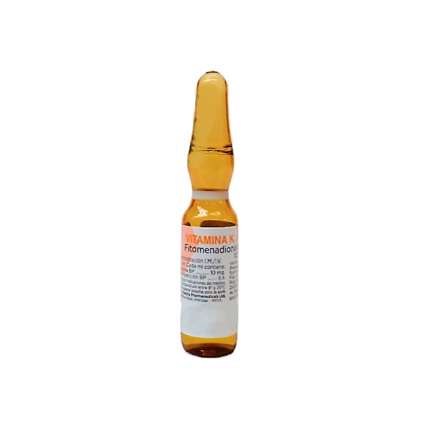 Vitamina K Ampolla 10Mg/Ml I.M/I.V. Clinimed