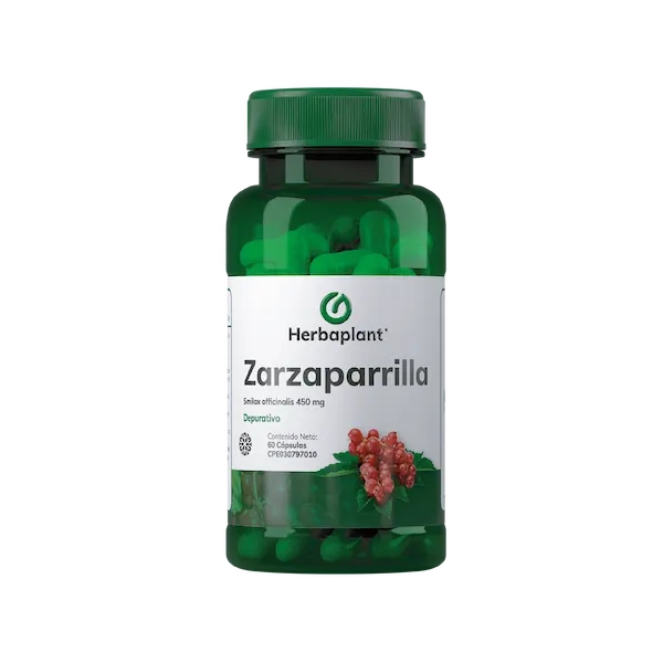 Zarzaparrilla 450Mg X 30 Cápsulas Herbaplant