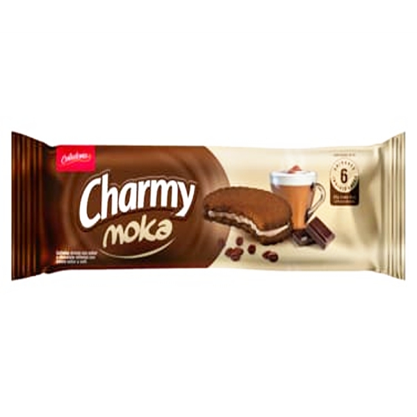 Caledonia Charmy Galletas Moka 192g