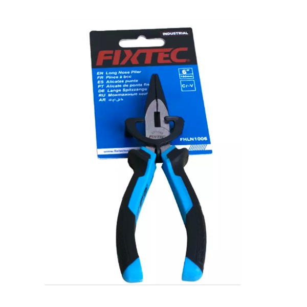 Fixtec Alicate Depunta Larga 6"