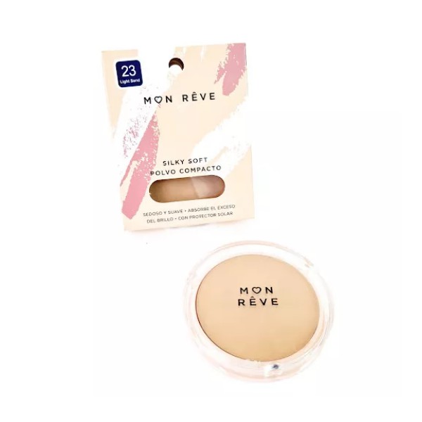 Mon Reve Polvo Compacto Eco Sin Espejo 23-Ligh Sand 17Gr