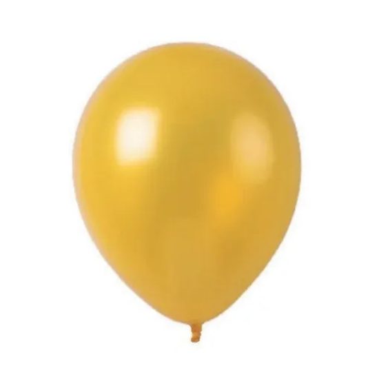 Supplies Party Globos Metalizado Amarillo X 50 Piezas Farmadon La