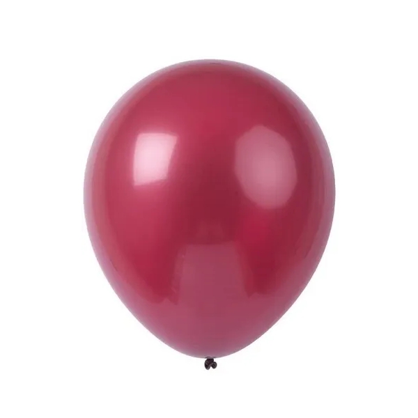 Supplies Party Globos Vinotinto X 50 Piezas