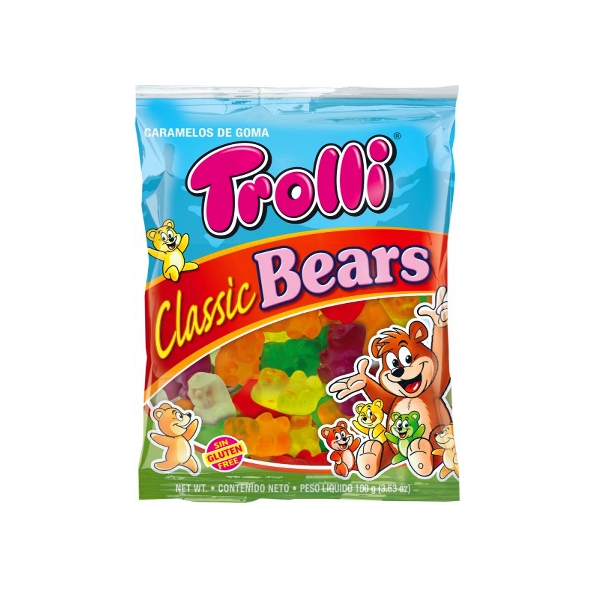 Trolli Caramelos Gomitas Classic Bears 100Gr
