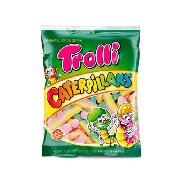 Trolli Caramelos Gomitas Caterpillars 100Gr