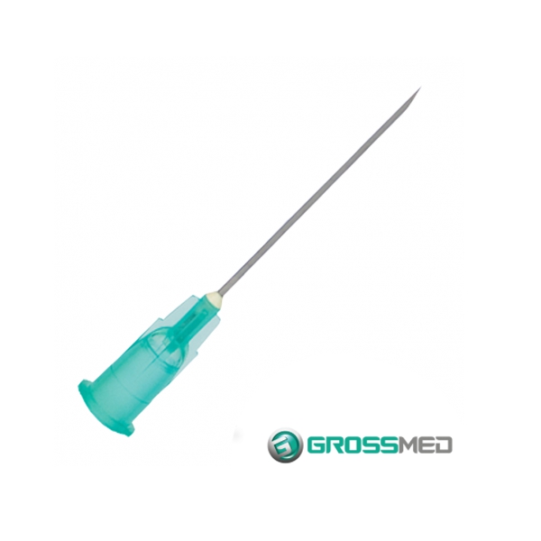 Aguja Hipodérmica 21Gx1" Grossmed