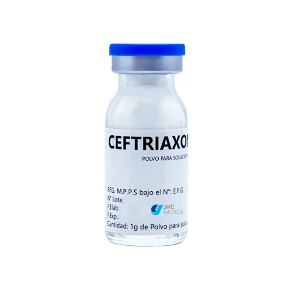 Ceftriaxona Ampolla 1Gr. I.M/I.V Jhc Medica
