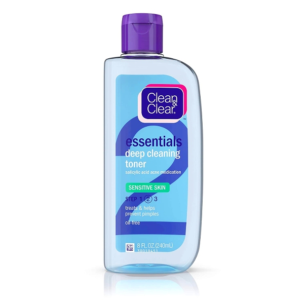 Clean-Clear Ess Tónico Facial Sensitive Skin 240Ml